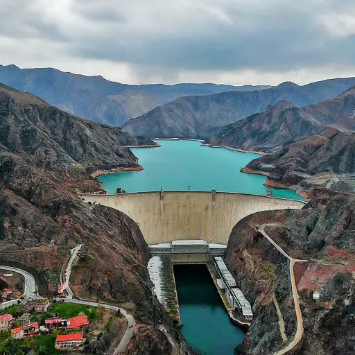 A dam in bhutan